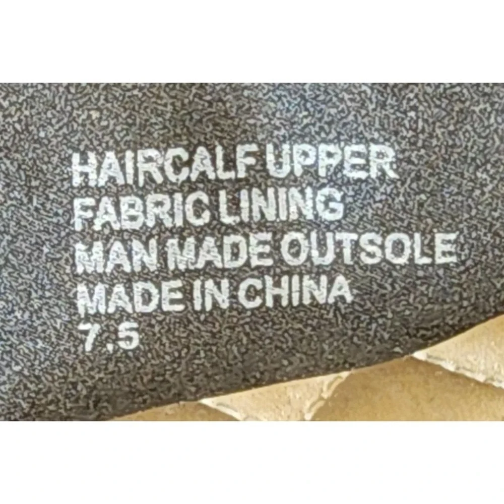 Birdies The Starling Cheetah Leopard Loafers Flats Womens Size 7.5 *FLAWS